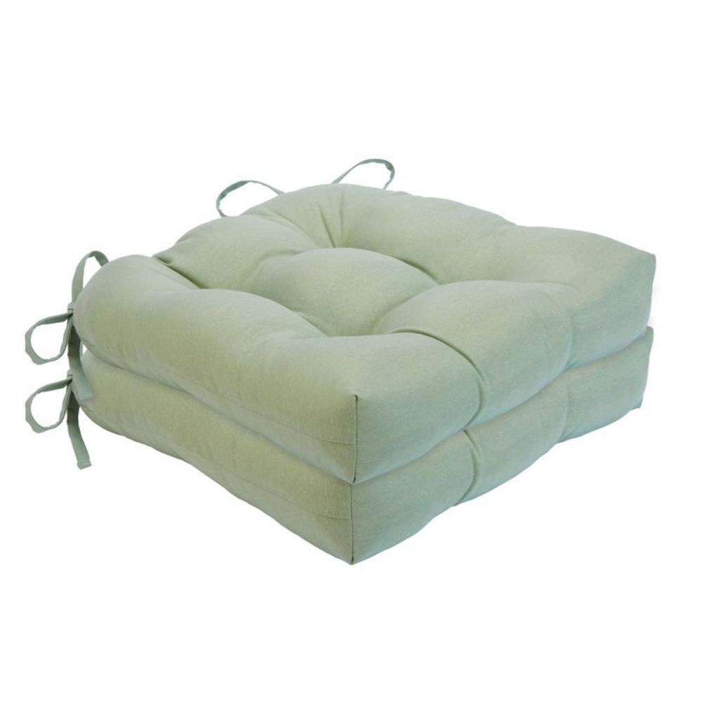 ACHIM-Chase Tufted Chair Seat Cushions - Set of Two